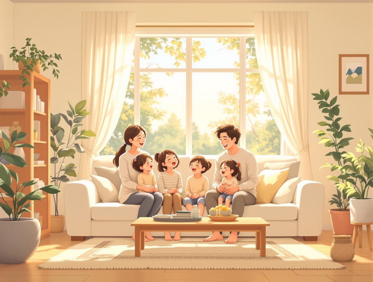 漫剧ai制作工具作品 - 暖暖一家人