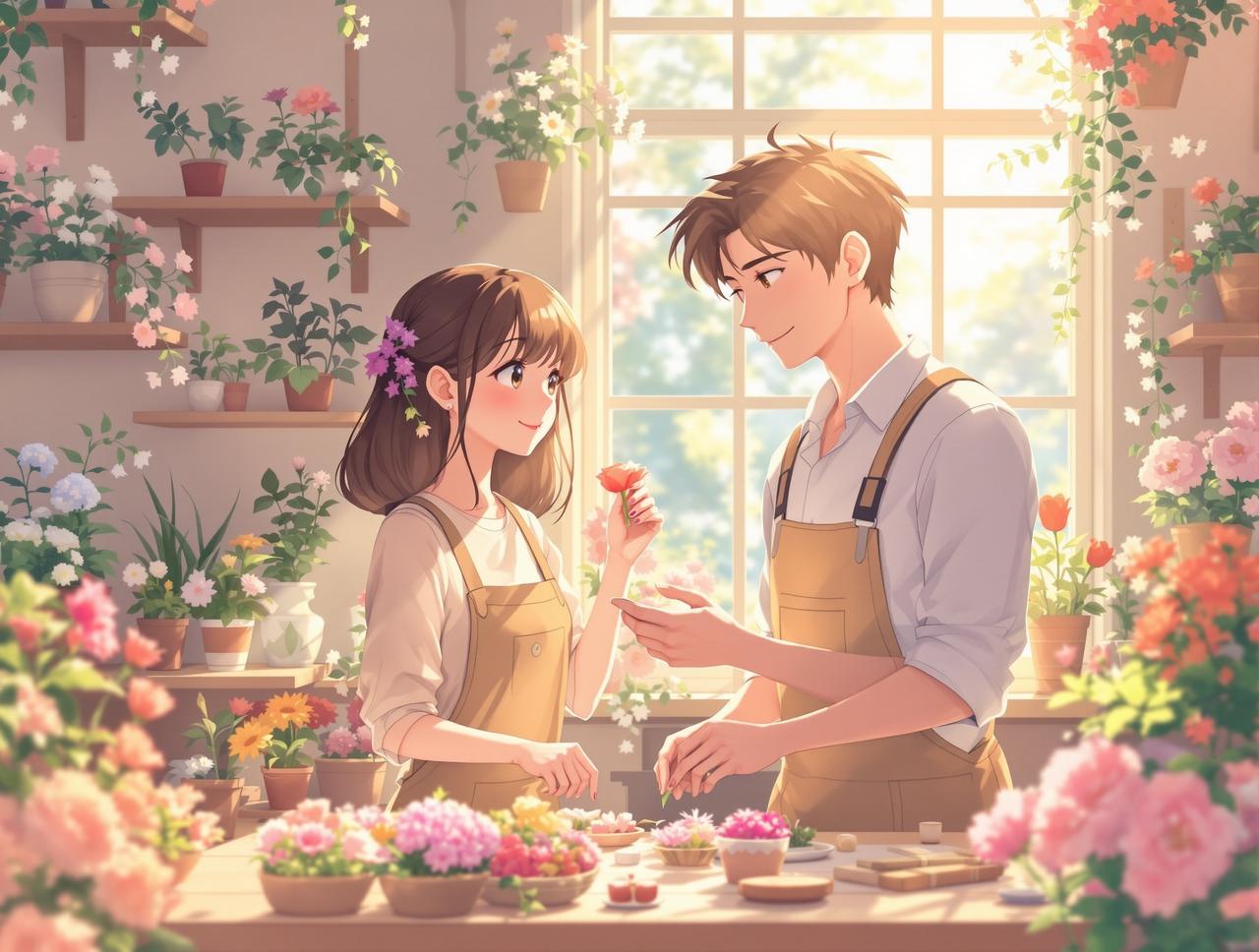 漫剧ai制作工具作品 - 花开时节